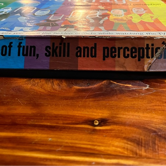 Vintage Camouflage TV Game of Fun Skill Perception #4009 Milton Bradley 1961 - Picture 7 of 7